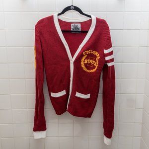 Vintage to a Tee Iowa State Varsity Cardigan